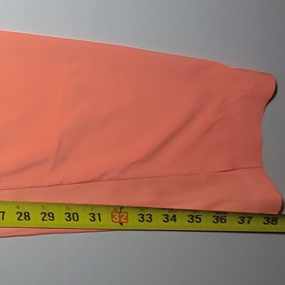 Athleta Womens Orange Brooklyn Mid Rise Ankle Pants Size 8 - Picture 9 of 14